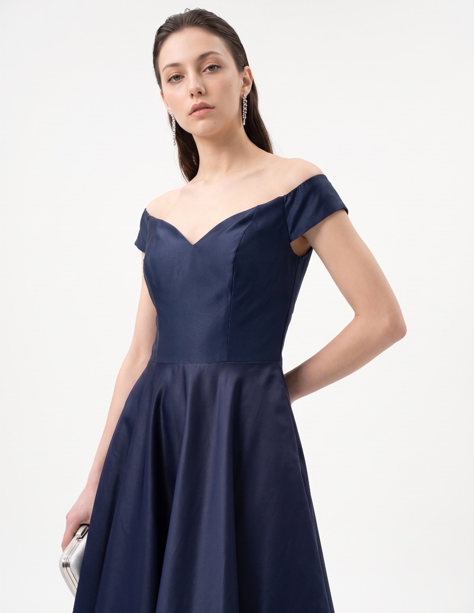 Vestido midi de fiesta para mujer 4