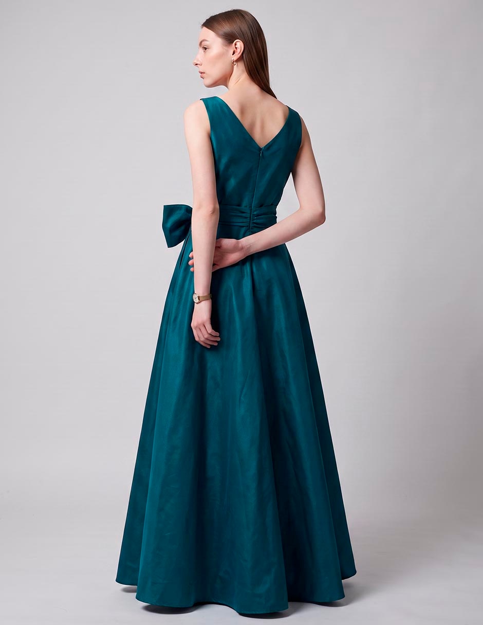 Vestido Maxi de Fiesta Ema Valdemossa escote V