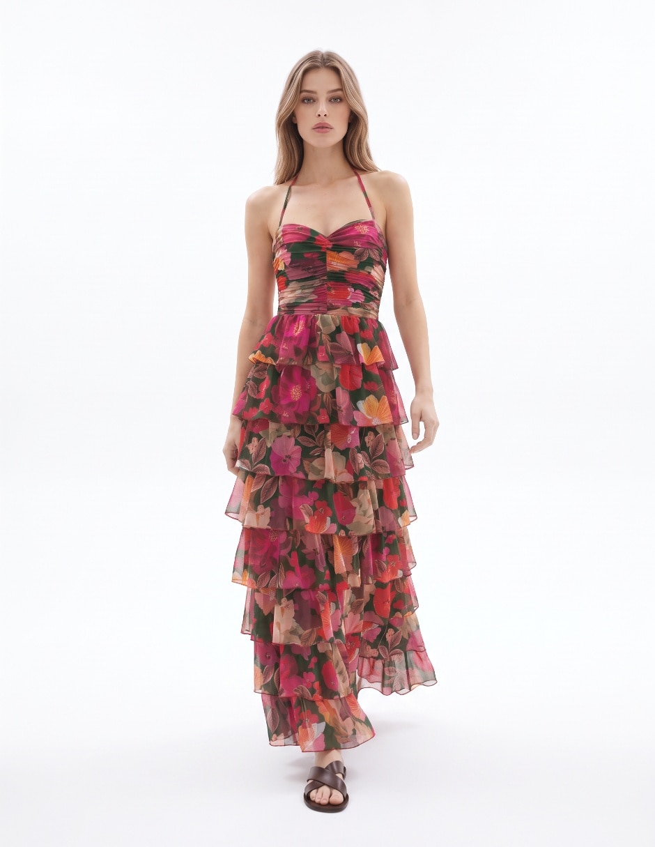 Vestido maxi de fiesta para mujer
