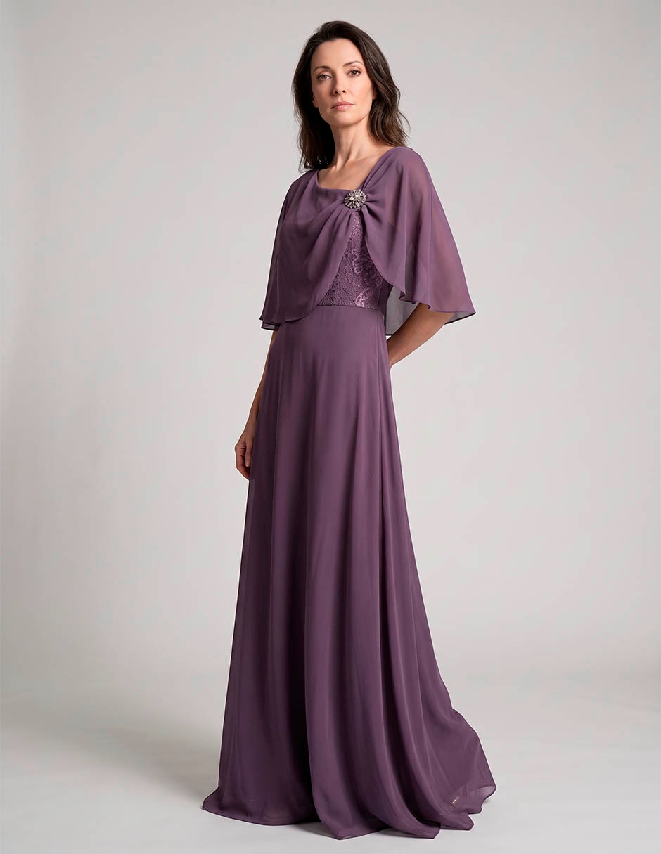 Vestido largo de fiesta para mujer