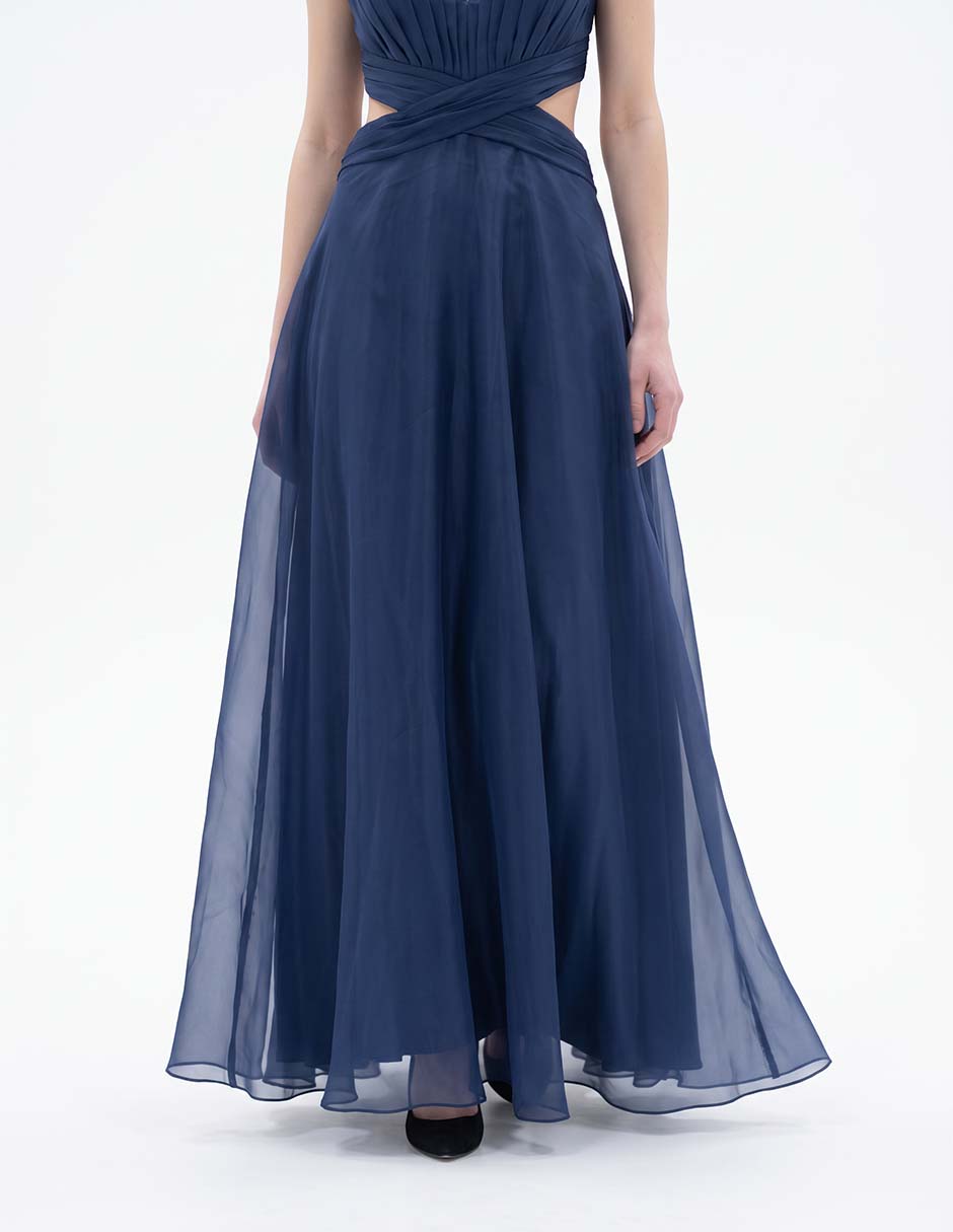 Vestido maxi de fiesta espalda abierta 2