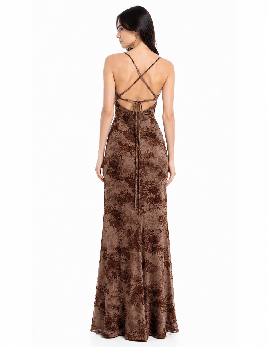 Vestido largo de fiesta para mujer 3