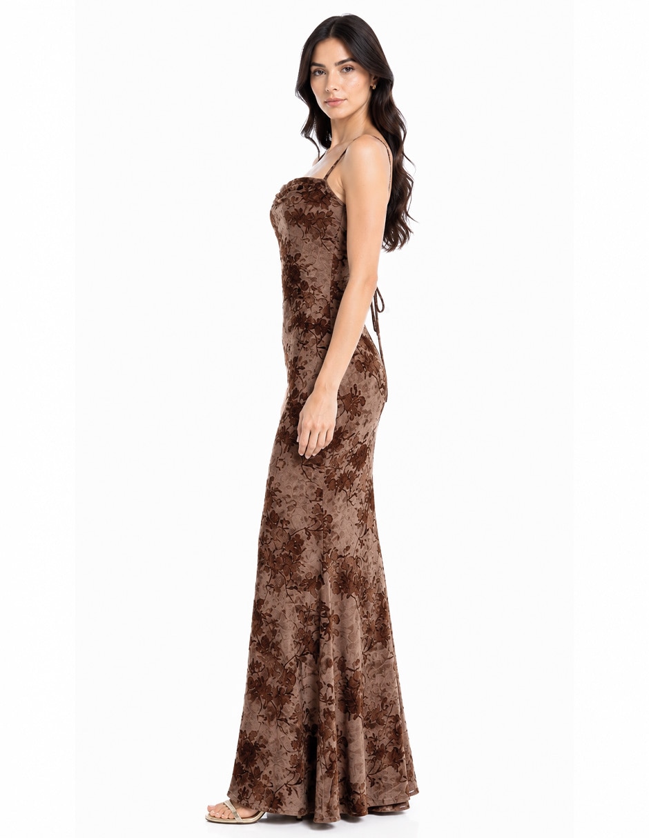 Vestido largo de fiesta para mujer 4