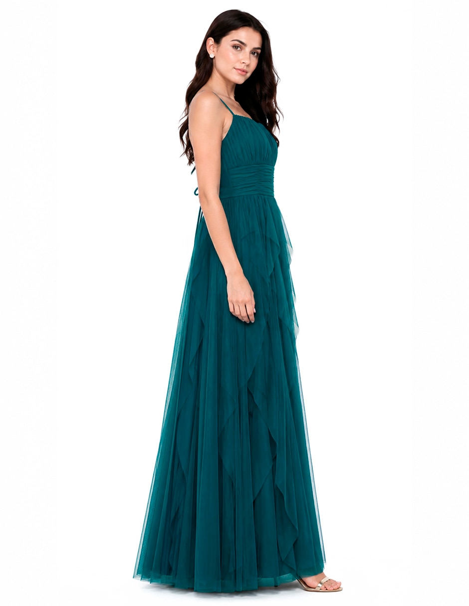 Vestido largo de fiesta para mujer 4