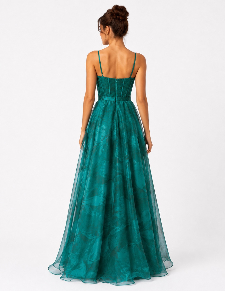 Vestido largo noche para mujer 3
