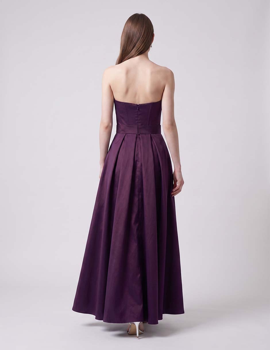 Vestido maxi de fiesta Rue de la Paix escote corazón