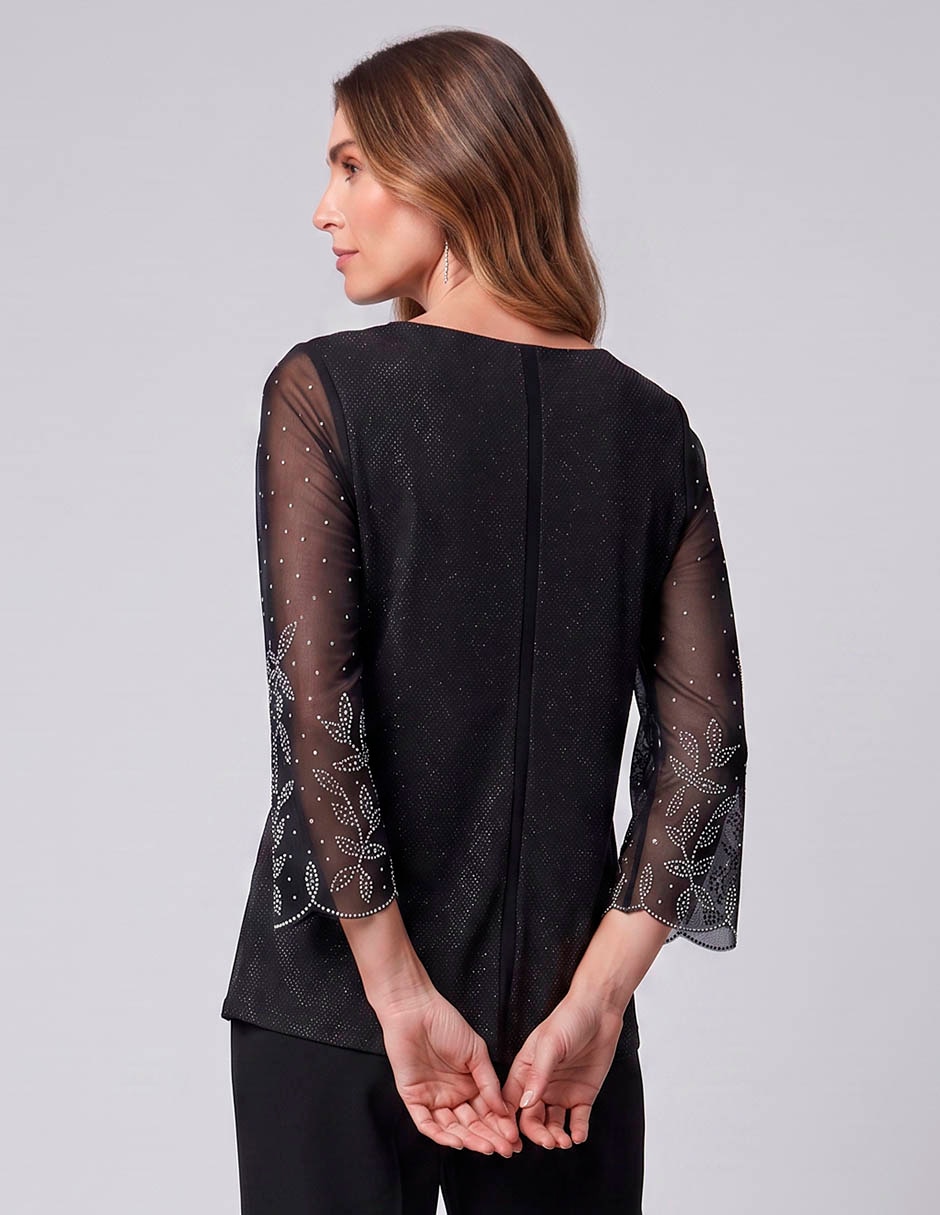 Blusa manga 3/4 para mujer 2