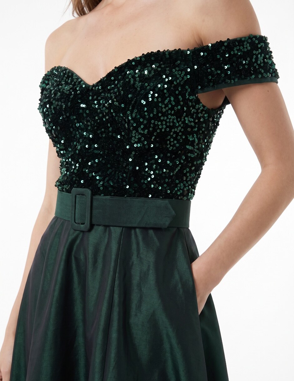 Vestido maxi de fiesta para mujer 4