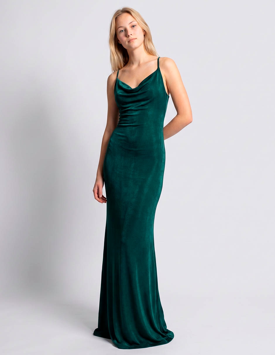 Vestido maxi de fiesta espalda abierta Vestido maxi de fiesta espalda abierta
