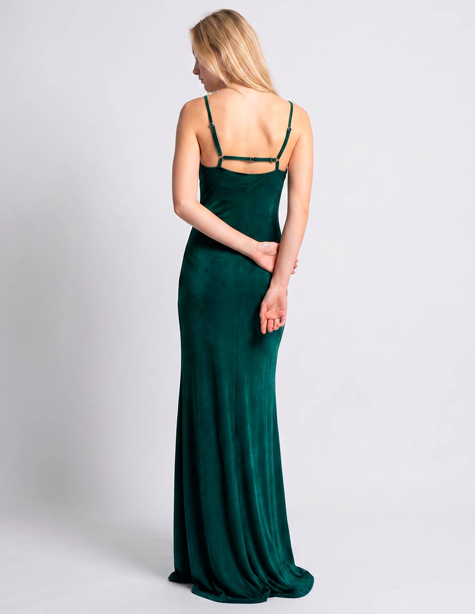 Vestido maxi de fiesta espalda abierta 2