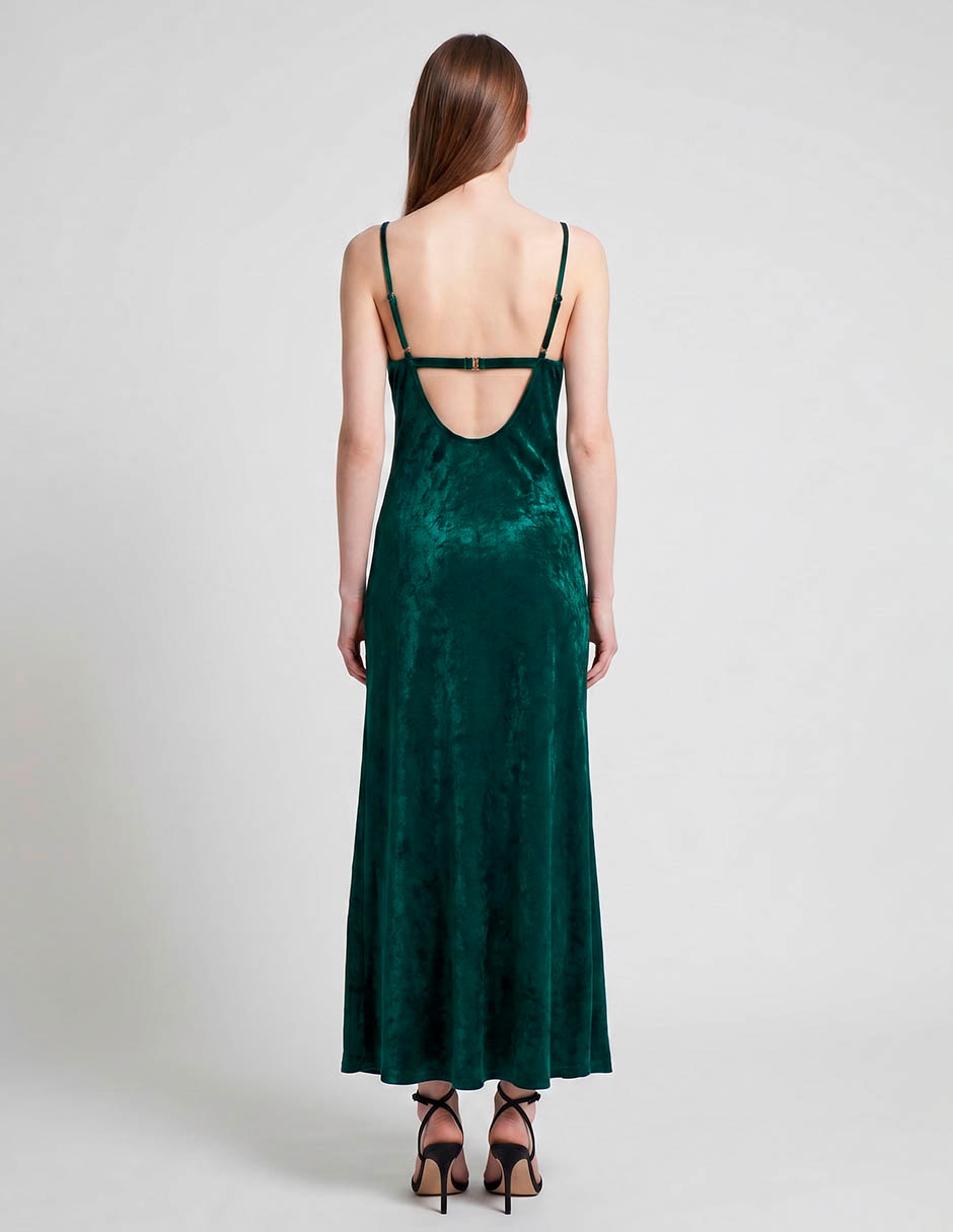 Vestido maxi de fiesta espalda abierta 3