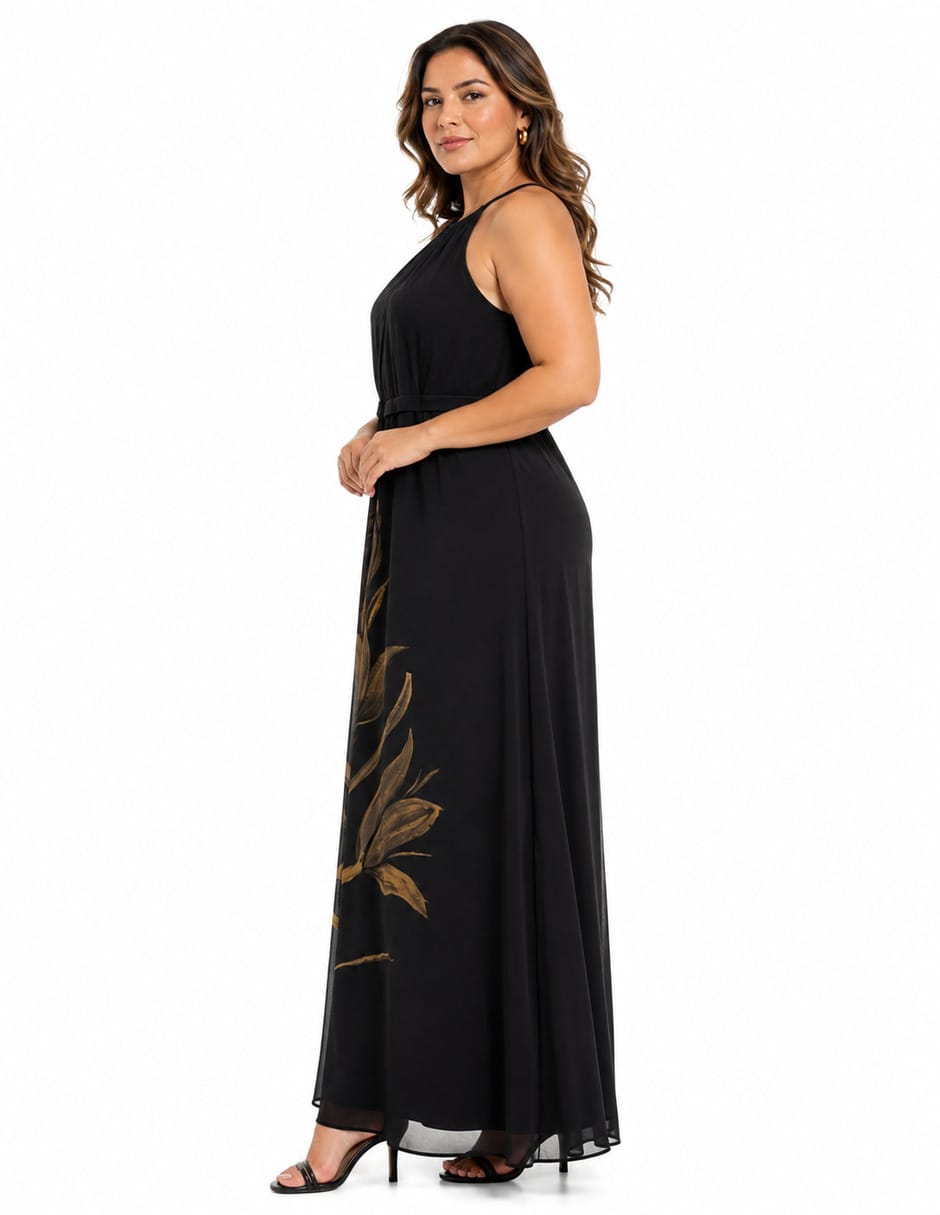 Vestido largo de fiesta para mujer 2