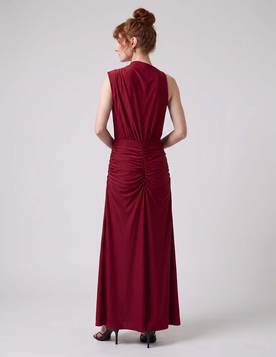Vestido maxi casual rue de la paix para mujer