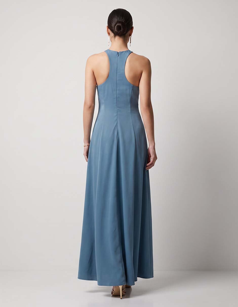 Vestido maxi casual rue de la paix vestido para mujer
