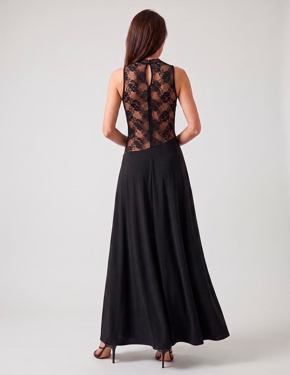 Vestido largo casual rue de la paix para mujer