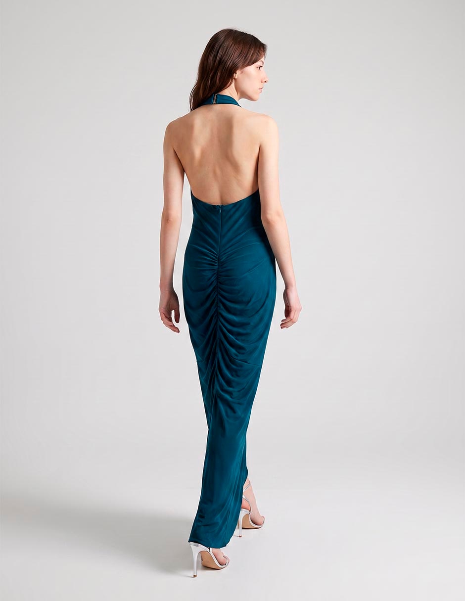 Vestido maxi de fiesta espalda abierta 4