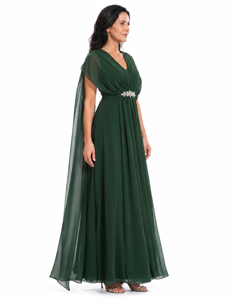 Vestido maxi fiesta rue de la paix para mujer 2