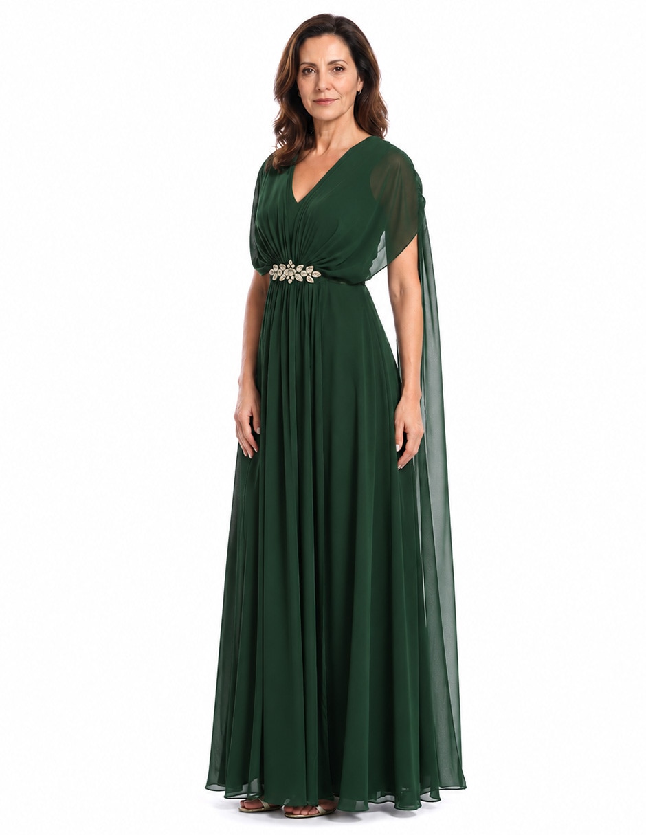 Vestido maxi fiesta rue de la paix para mujer 3