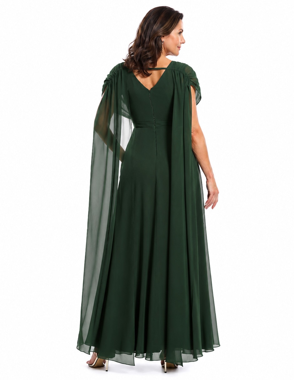 Vestido maxi fiesta rue de la paix para mujer 4