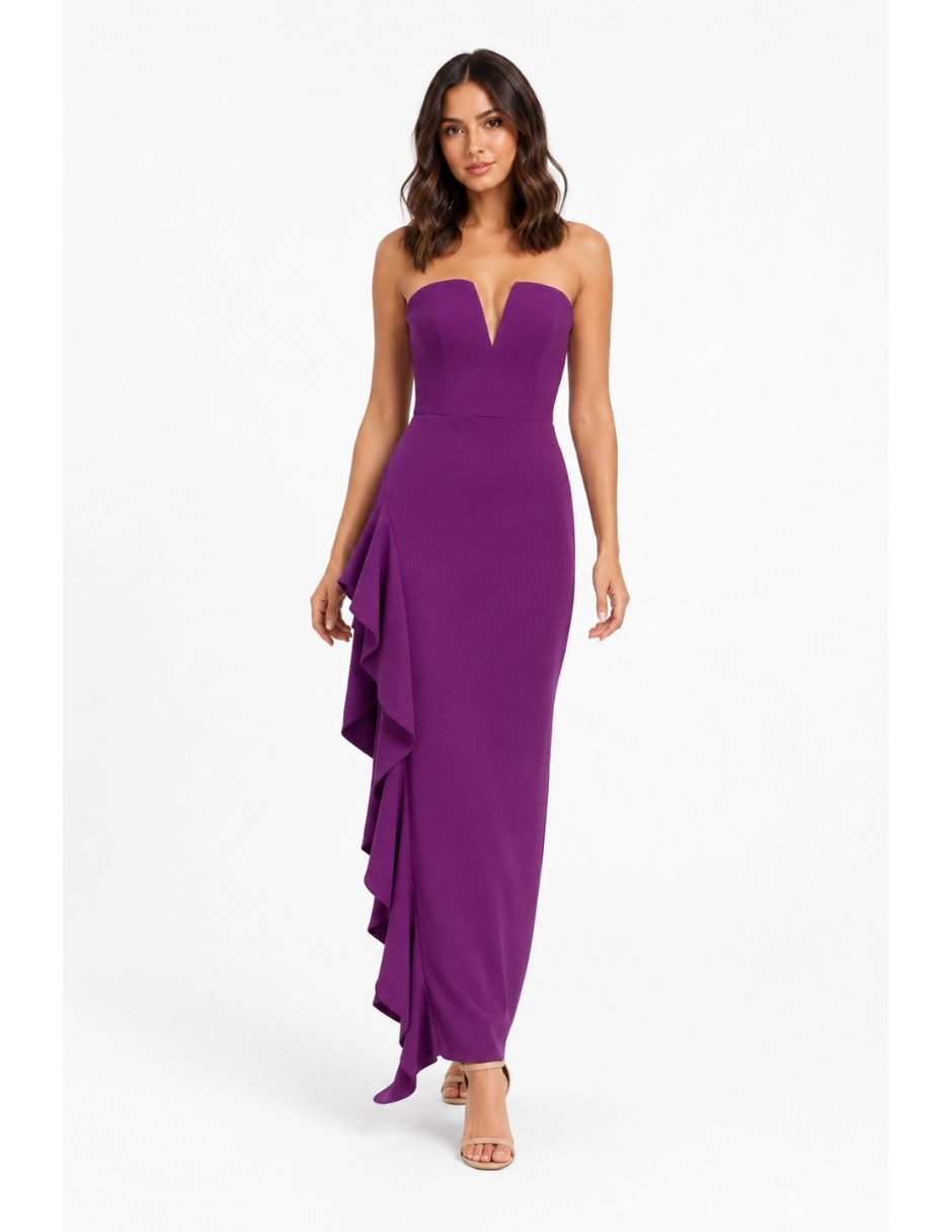Vestido maxi fiesta para mujer