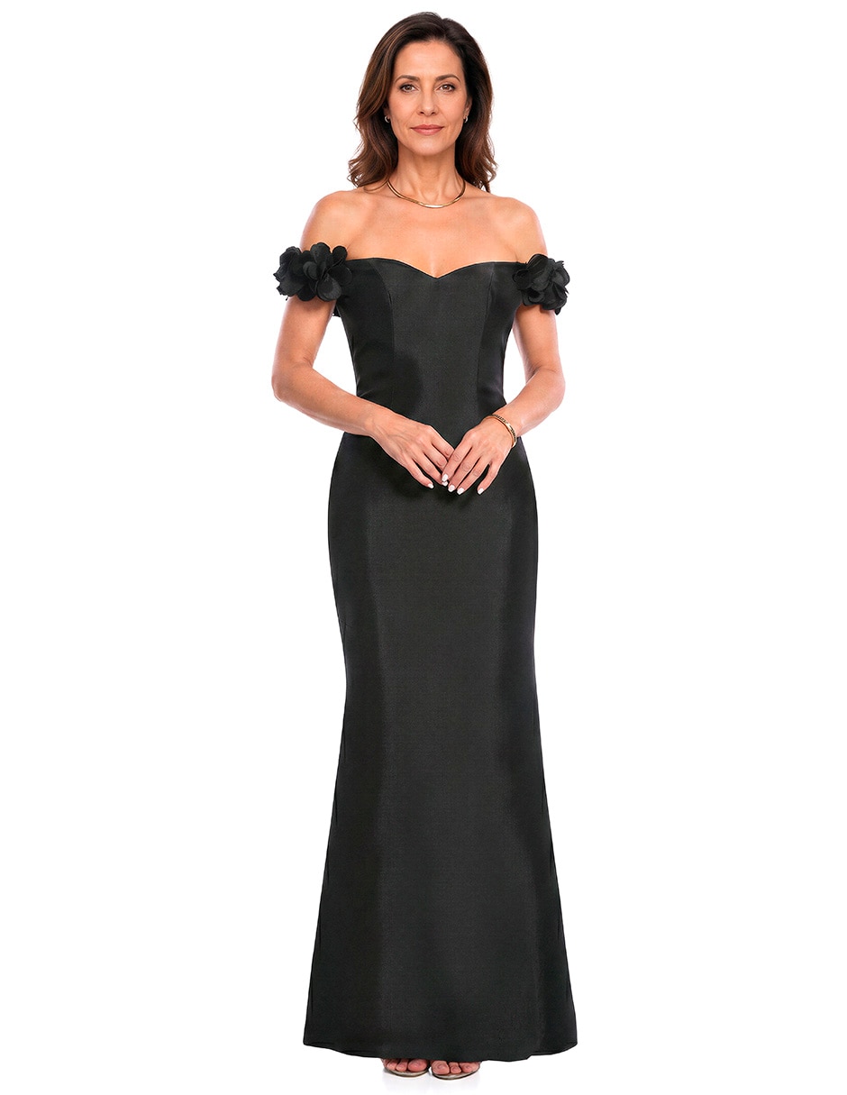 Vestido largo de fiesta escote Corazón Vestido largo de fiesta escote Corazón