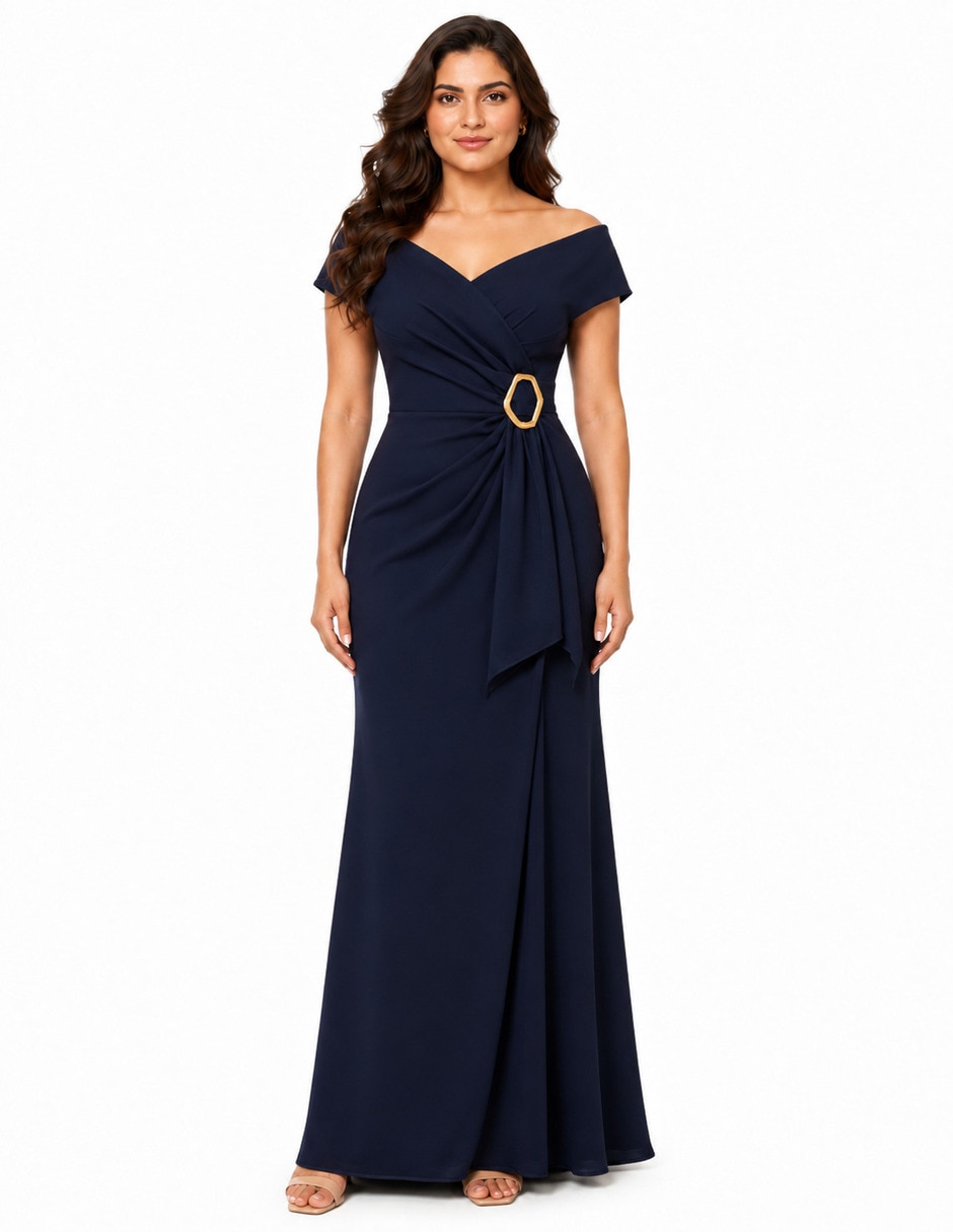 Vestido largo noche para mujer