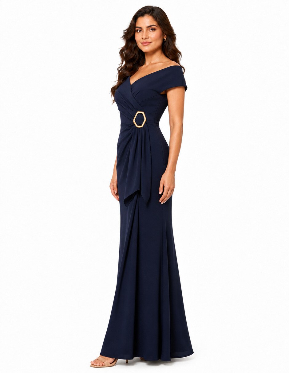 Vestido largo noche para mujer