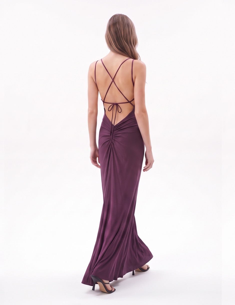 Vestido maxi fiesta para mujer 2