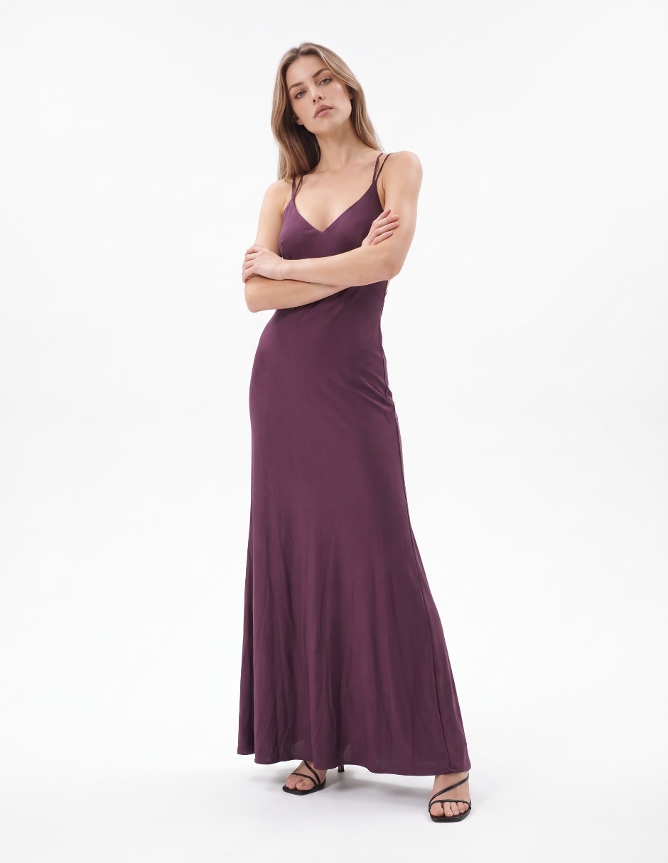 Vestido maxi fiesta para mujer 3