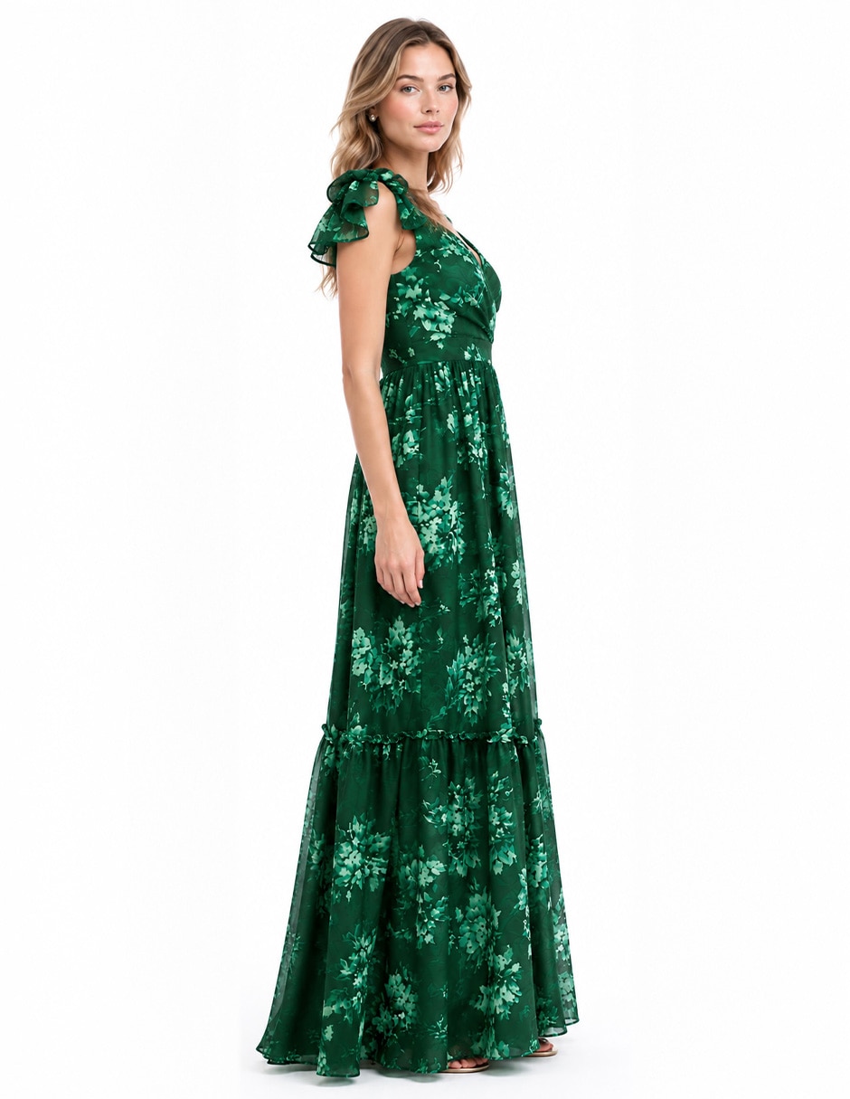 Vestido largo fiesta para mujer