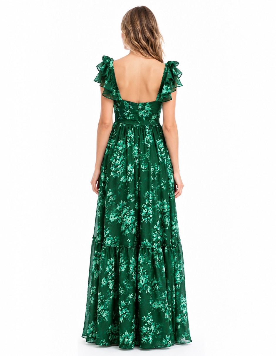Vestido largo fiesta para mujer
