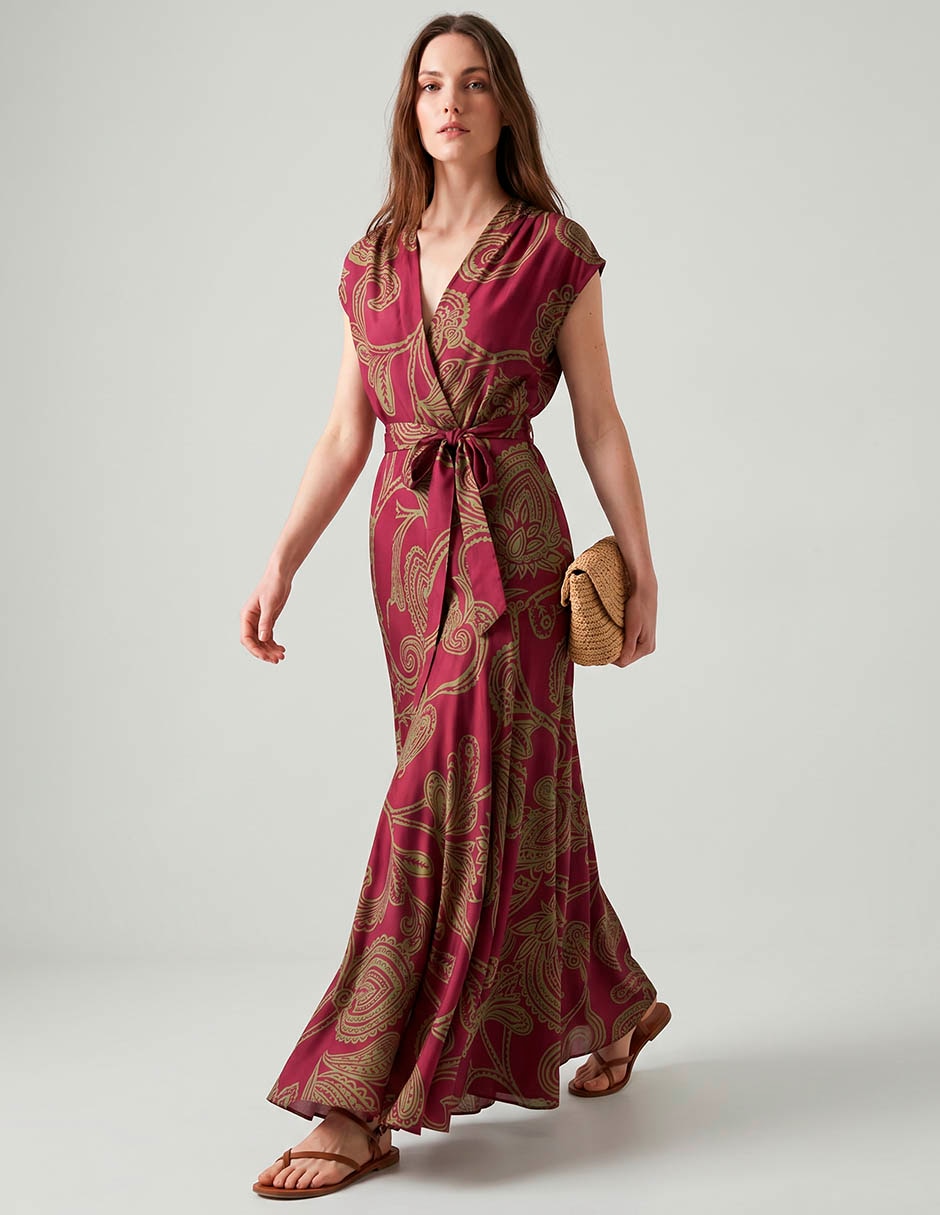 Vestido largo casual para mujer