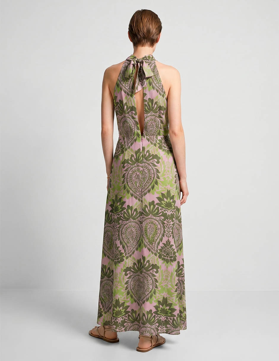Vestido largo fiesta familia zomos para mujer 2