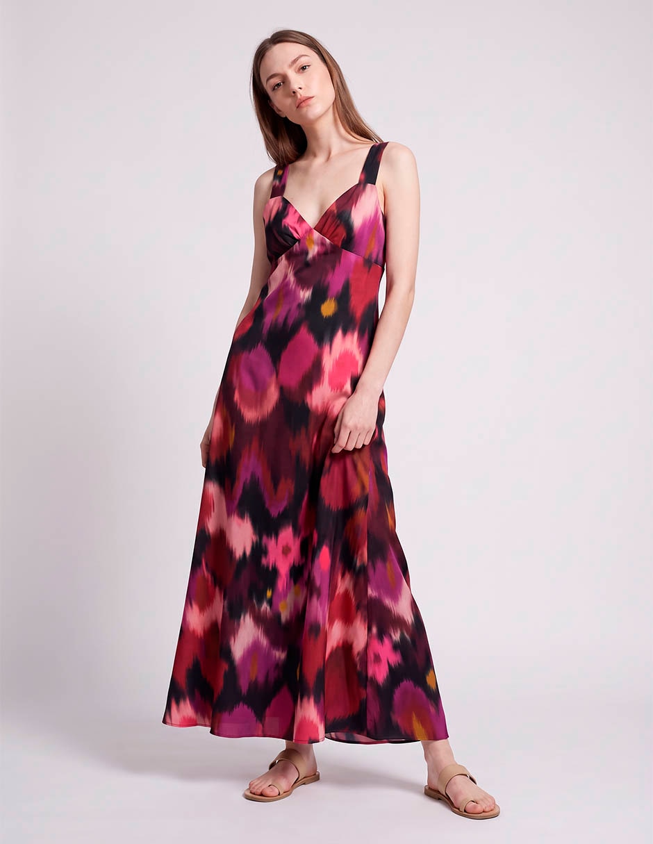 Vestido largo de fiesta zomos espalda abierta Vestido largo de fiesta zomos espalda abierta