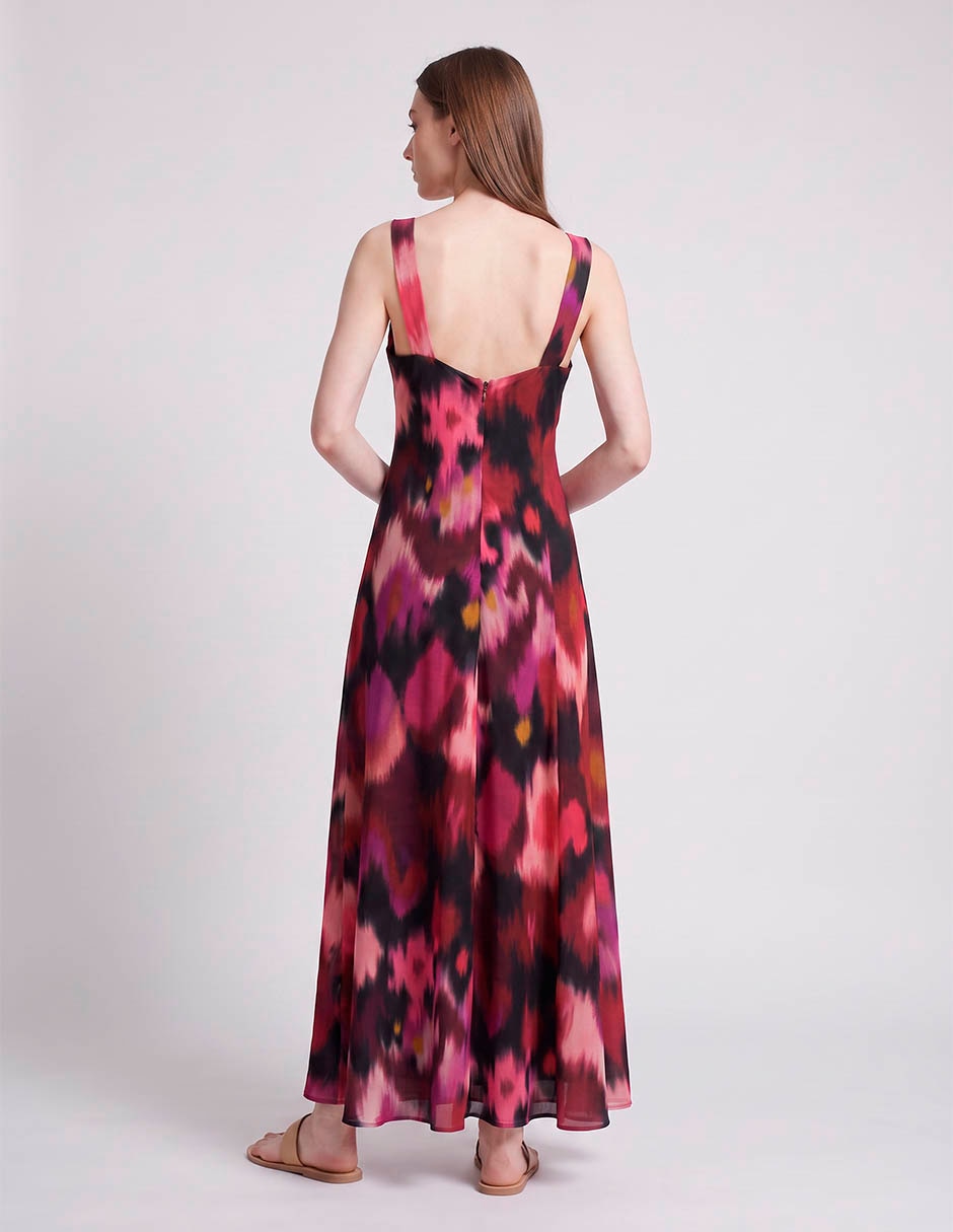 Vestido largo de fiesta zomos espalda abierta 2