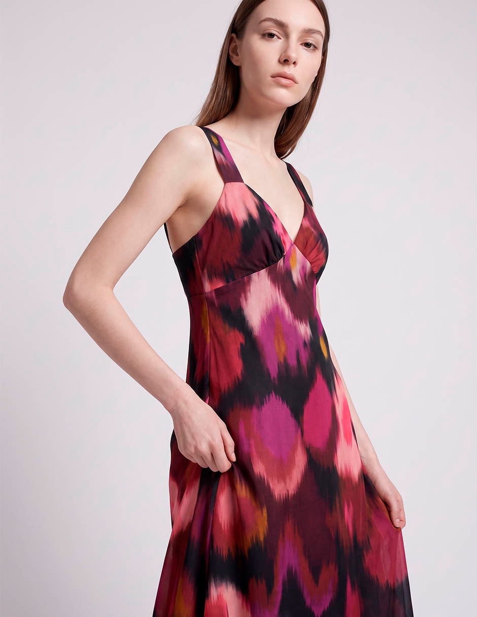 Vestido largo de fiesta zomos espalda abierta 3