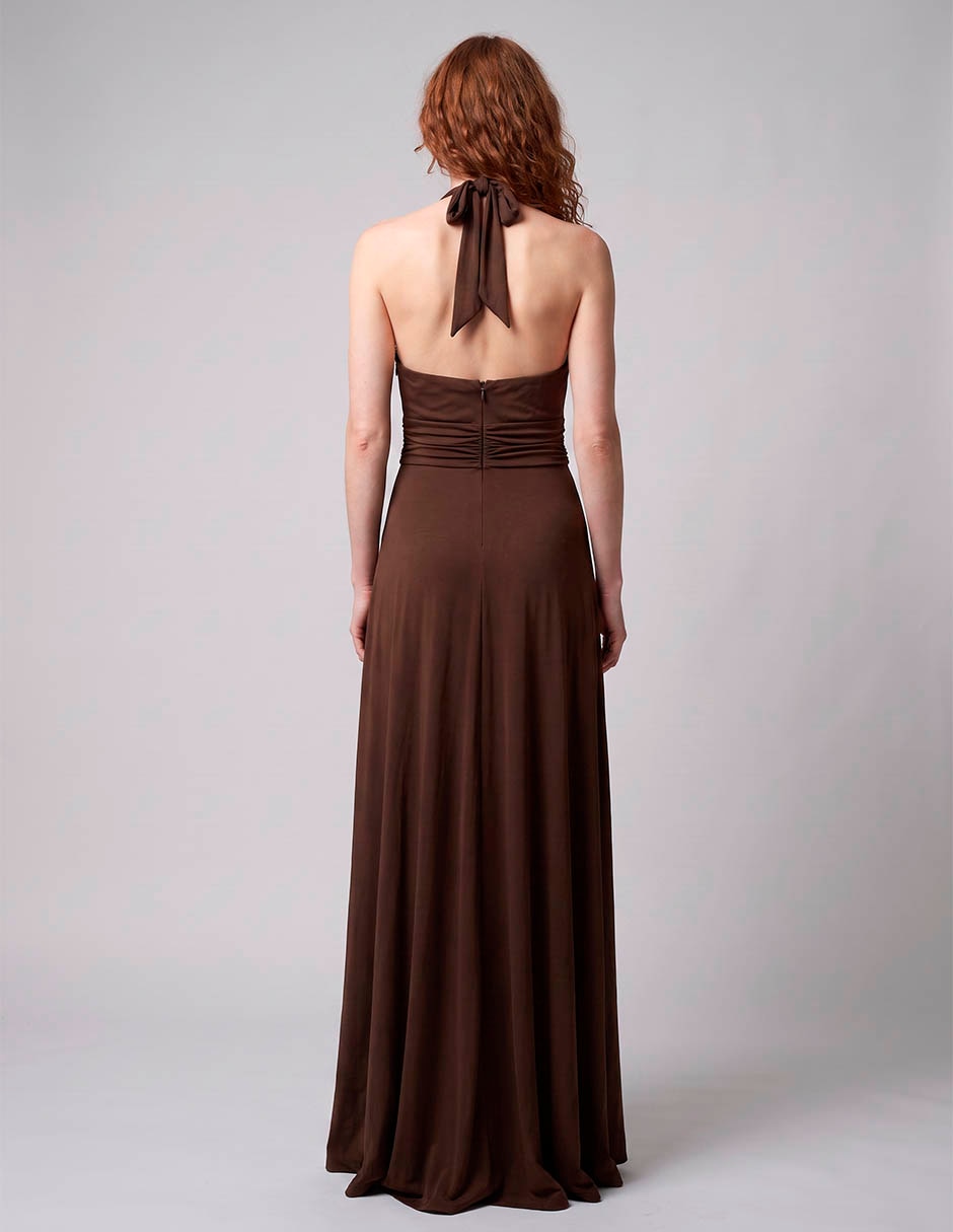 Vestido Maxi de Fiesta Rue de La Paix Espalda Abierta