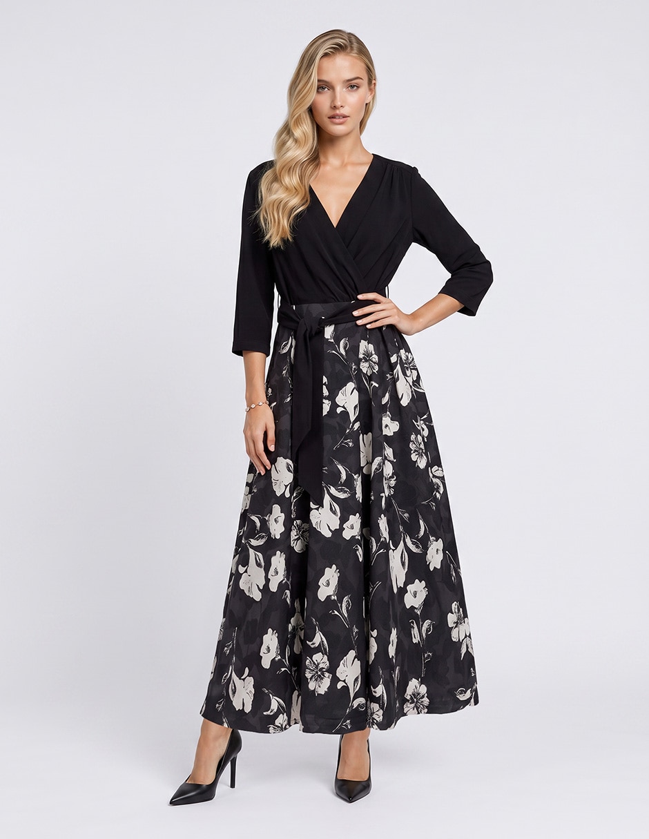 Vestido largo de fiesta para mujer