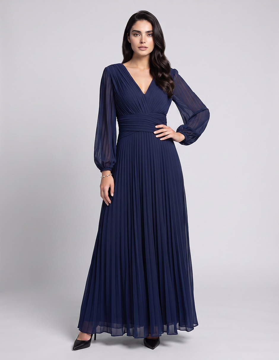 Vestido largo de fiesta para mujer