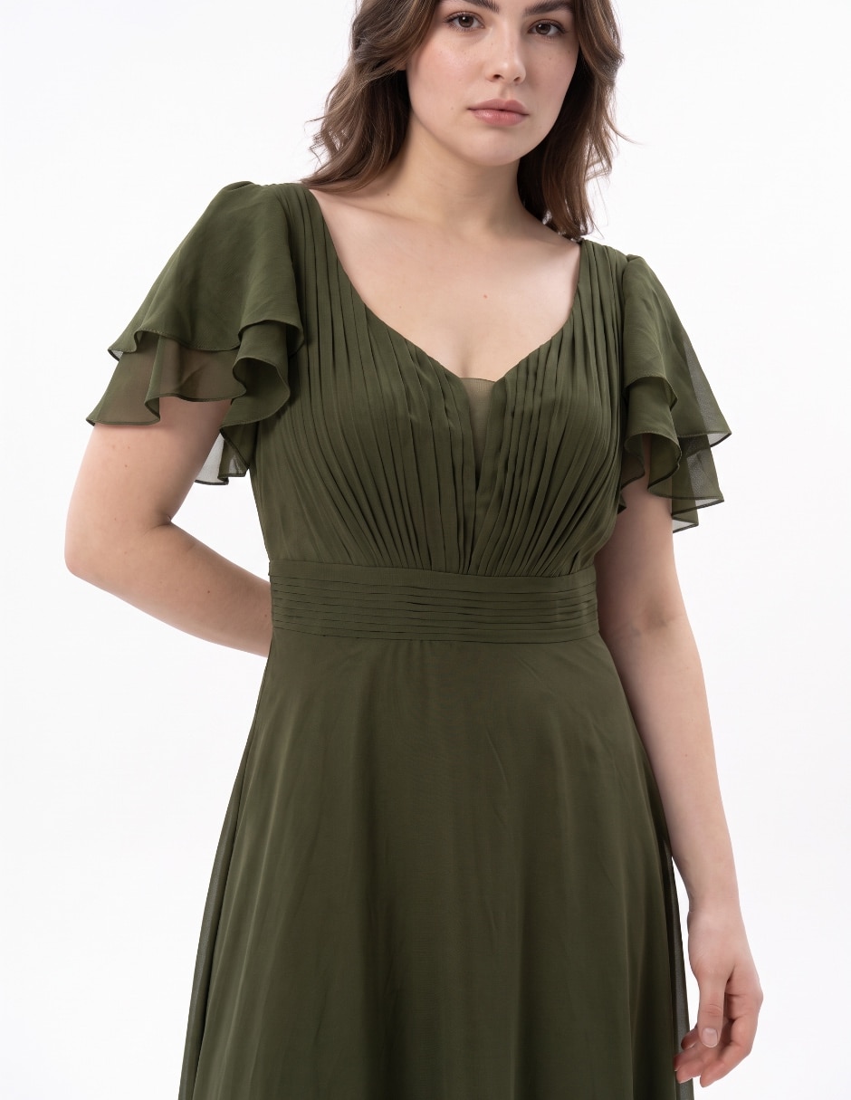 Vestido largo de fiesta para mujer 4