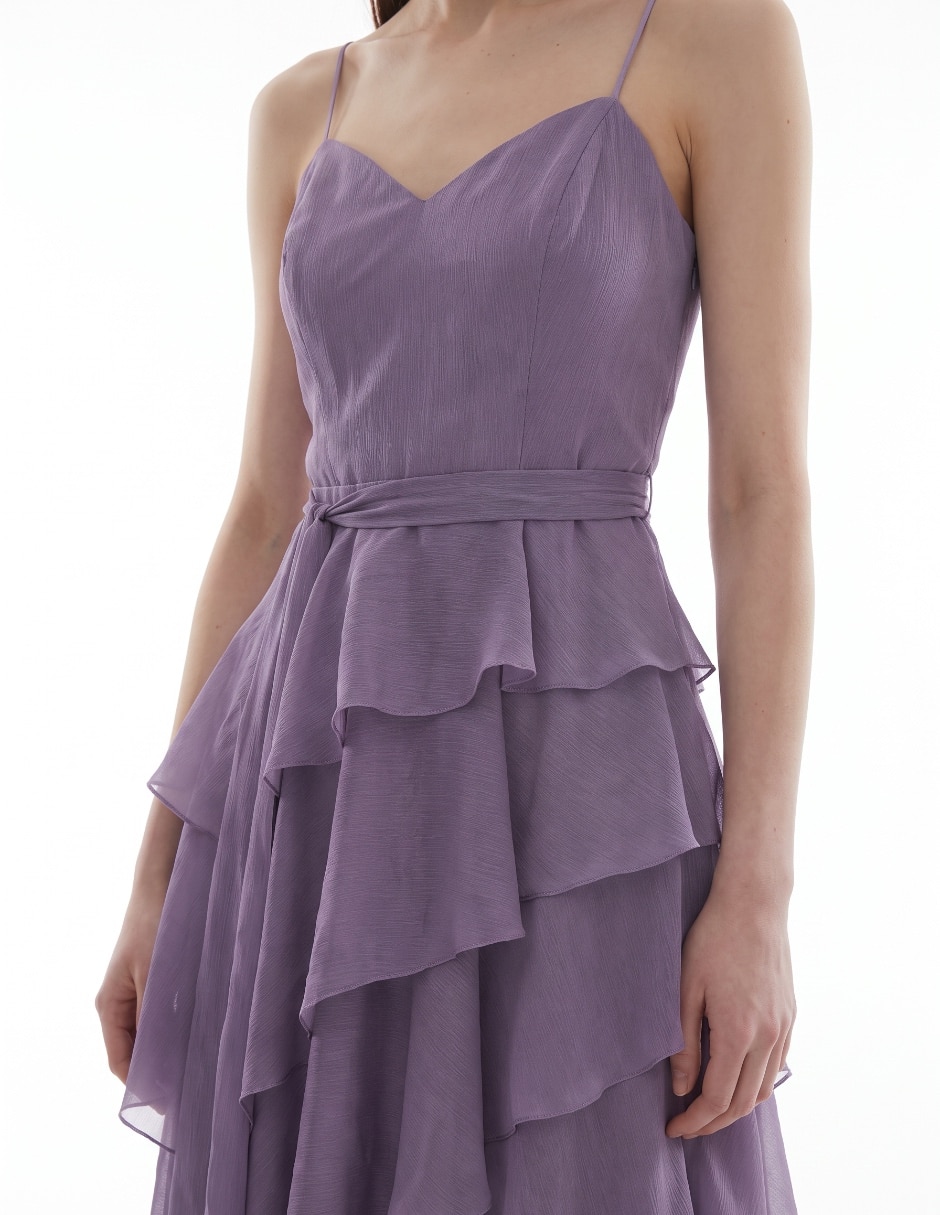 Vestido largo de fiesta para mujer 4