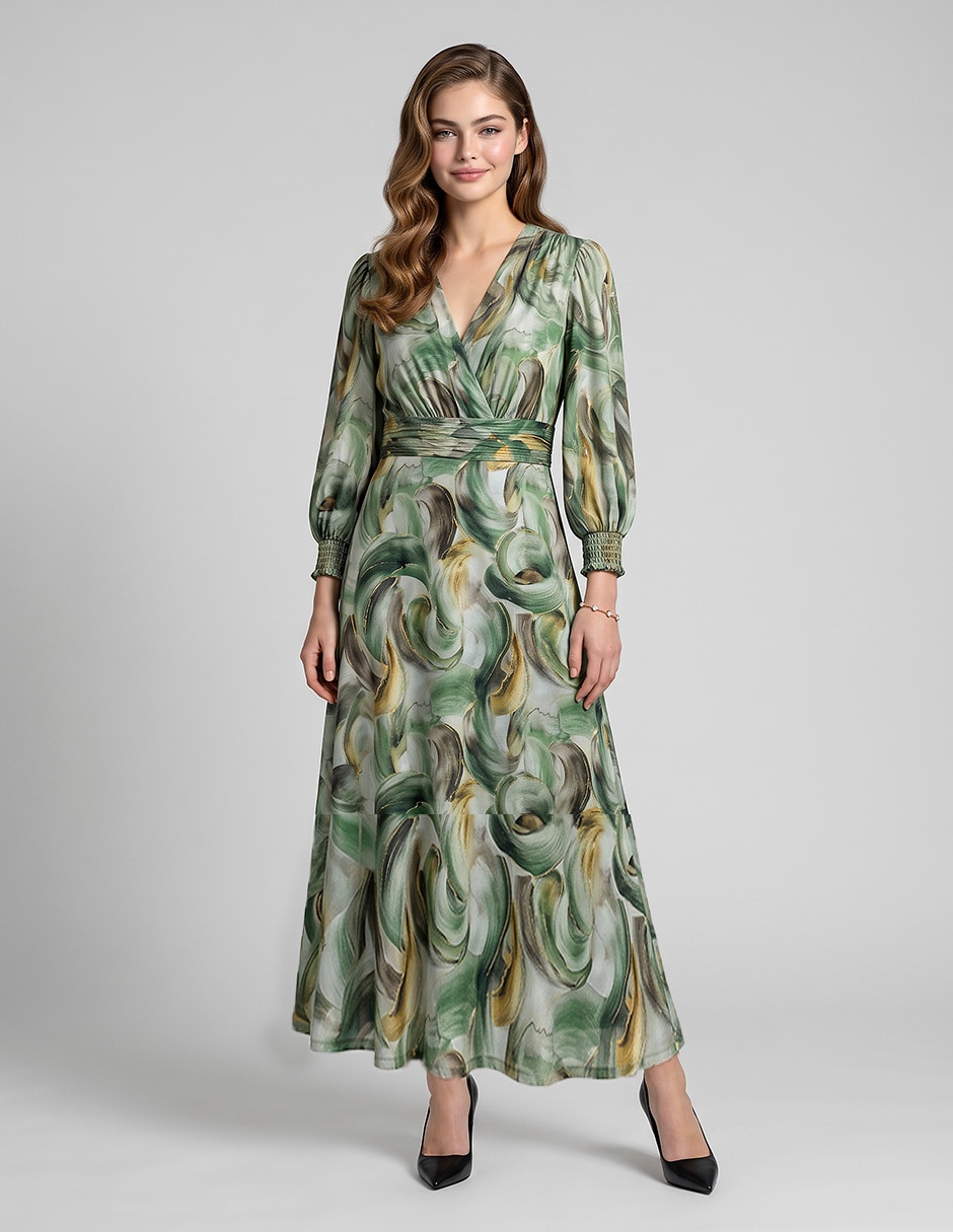 Vestido largo de fiesta para mujer