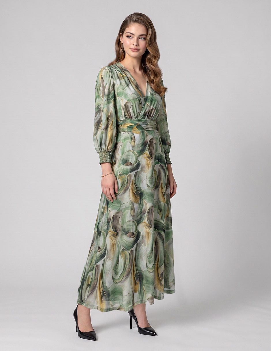 Vestido largo de fiesta para mujer