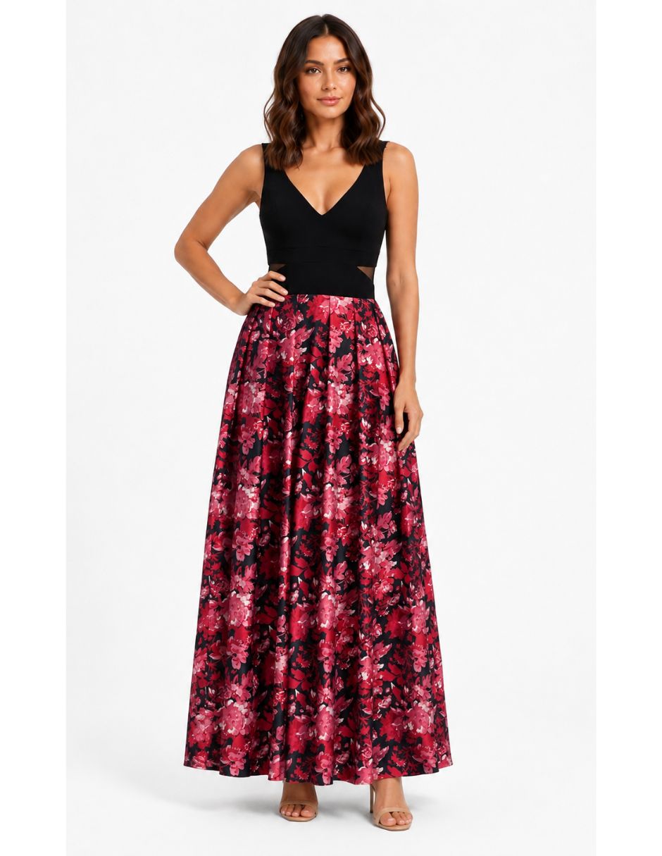 Vestido maxi fiesta para mujer