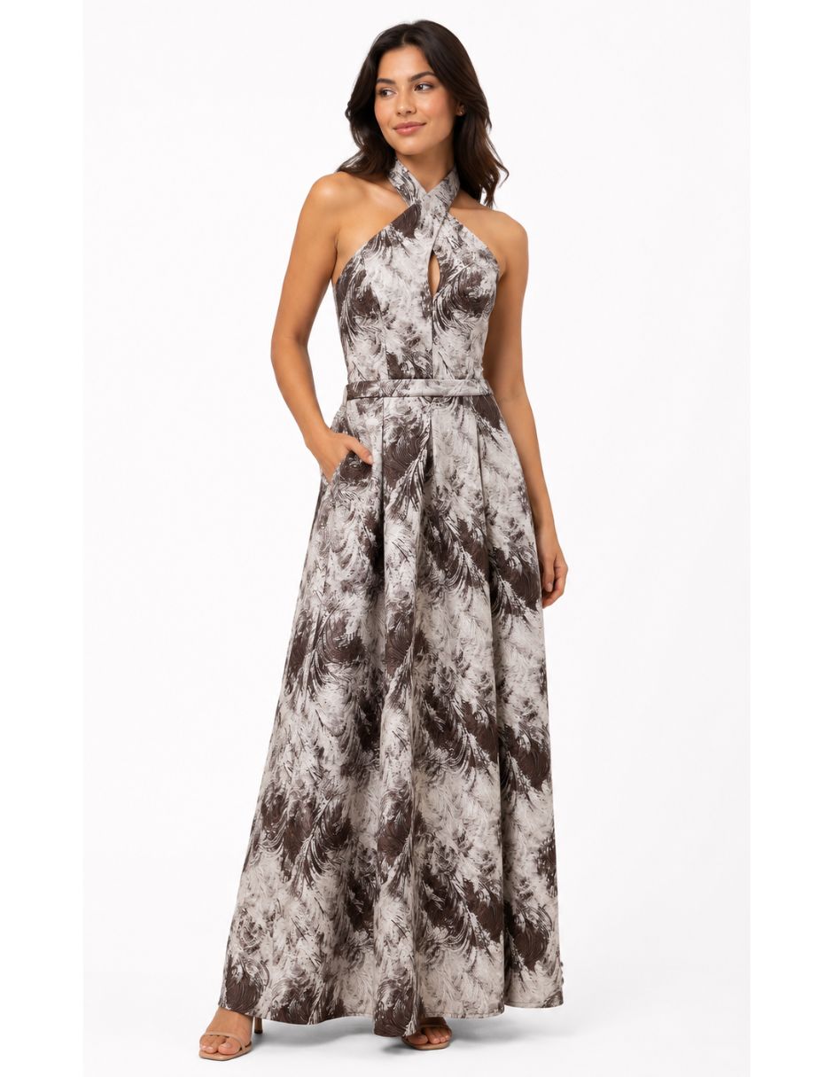 Vestido maxi fiesta para mujer 4