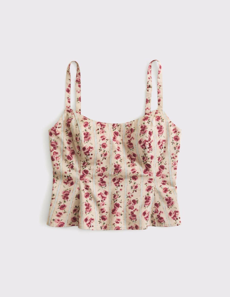 Blusa sin manga para mujer