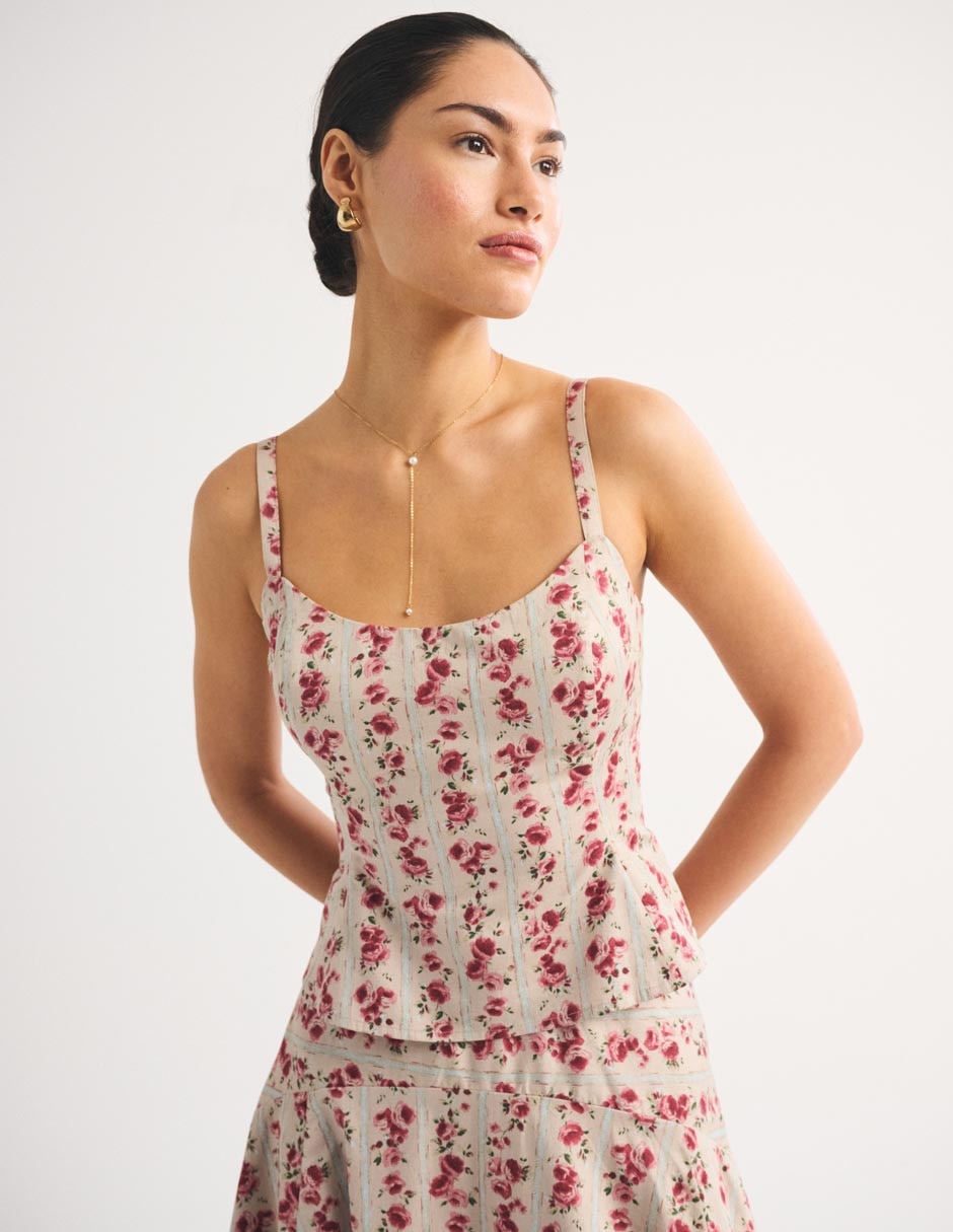 Blusa sin manga para mujer 7