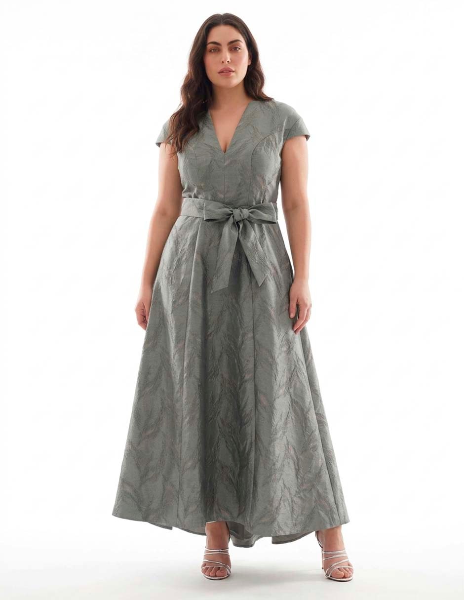 Vestido largo de fiesta ema valdemosa curvy para mujer