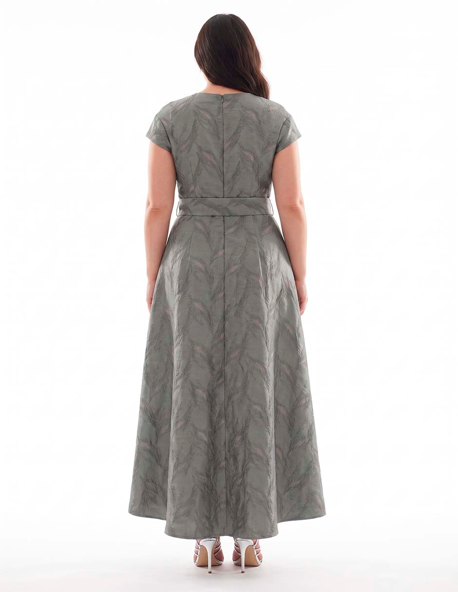 Vestido largo de fiesta ema valdemosa curvy para mujer 4