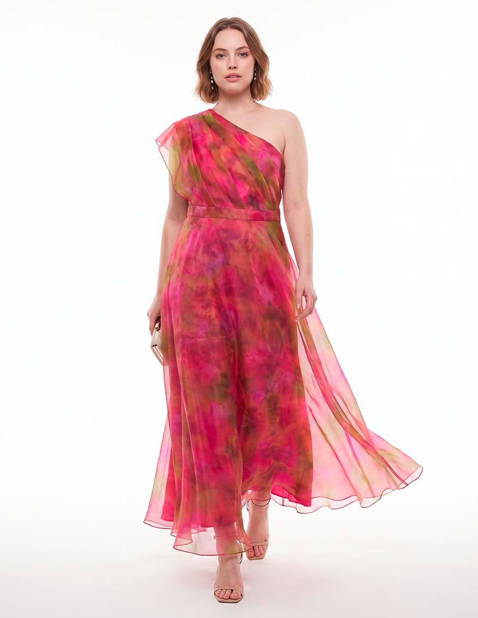 Vestido maxi de fiesta espalda cruzada 3